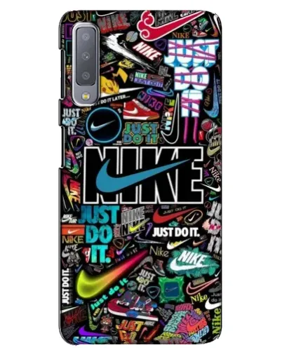 Чехол для Samsung Galaxy A7 2018 (A750) с картинкой «Яркий коллаж Nike» Чехол для Samsung Galaxy A7 2018 (A750) с картинкой «Яркий коллаж Nike»