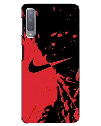 Чехол для Samsung Galaxy A7 2018 (A750) с картинкой «Красные брызги Nike» Чехол для Samsung Galaxy A7 2018 (A750) с картинкой «Красные брызги Nike»