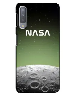 Чехол для Samsung Galaxy A7 2018 (A750) с картинкой «NASA — лунный градиент»