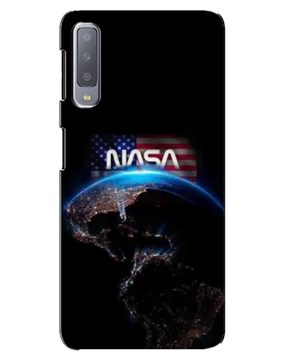 Чехол для Samsung Galaxy A7 2018 (A750) с картинкой «Земля из космоса NASA»