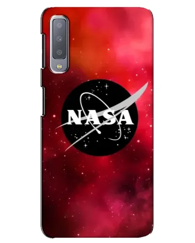Чехол для Samsung Galaxy A7 2018 (A750) с картинкой «NASA — красная туманность»