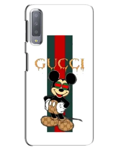 Чехол для Samsung Galaxy A7 2018 (A750) с картинкой «Микки Маус Gucci — полосы» Чехол для Samsung Galaxy A7 2018 (A750) с картинкой «Микки Маус Gucci — полосы»