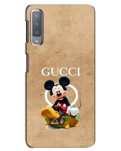 Чехол для Samsung Galaxy A7 2018 (A750) с картинкой «Микки Маус Gucci — крафт» Чехол для Samsung Galaxy A7 2018 (A750) с картинкой «Микки Маус Gucci — крафт»