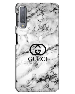 Чехол для Samsung Galaxy A7 2018 (A750) с картинкой «Gucci — мраморный шик»