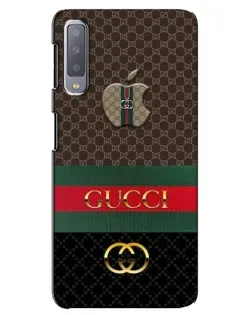 Чехол для Samsung Galaxy A7 2018 (A750) с картинкой «Gucci — брендированный десерт»