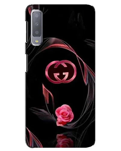 Чехол для Samsung Galaxy A7 2018 (A750) с картинкой «Gucci — неоновая роза» Чехол для Samsung Galaxy A7 2018 (A750) с картинкой «Gucci — неоновая роза»
