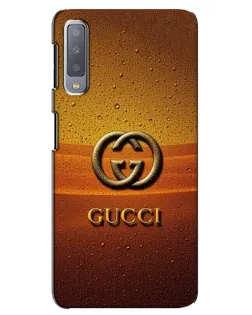 Чехол для Samsung Galaxy A7 2018 (A750) с картинкой «Gucci — солнечный градиент»