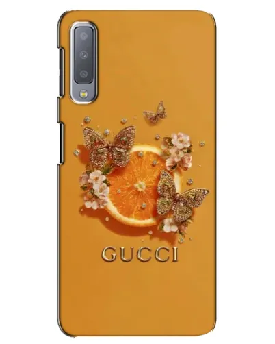 Чехол для Samsung Galaxy A7 2018 (A750) с картинкой «Gucci — золотые бабочки» Чехол для Samsung Galaxy A7 2018 (A750) с картинкой «Gucci — золотые бабочки»