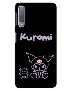 Чохол для Samsung Galaxy A7 2018 (A750) з картинкою «Kuromi — чорний мінімалізм» Чохол для Samsung Galaxy A7 2018 (A750) з картинкою «Kuromi — чорний мінімалізм»