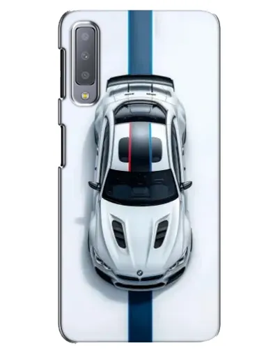 Чехол для Samsung Galaxy A7 2018 (A750) с картинкой «Вид сверху — BMW M»