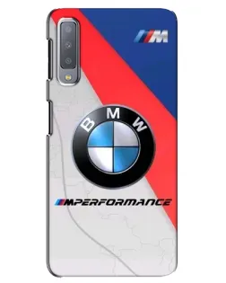 Чехол для Samsung Galaxy A7 2018 (A750) с картинкой «BMW Performance стиль»