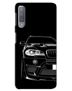 Чехол для Samsung Galaxy A7 2018 (A750) с картинкой «Темный силуэт BMW» Чехол для Samsung Galaxy A7 2018 (A750) с картинкой «Темный силуэт BMW»