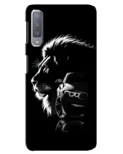 Чехол для Samsung Galaxy A7 2018 (A750) с картинкой «BMW и лев» Чехол для Samsung Galaxy A7 2018 (A750) с картинкой «BMW и лев»