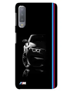 Чехол для Samsung Galaxy A7 2018 (A750) с картинкой «Силуэт BMW в темноте» Чехол для Samsung Galaxy A7 2018 (A750) с картинкой «Силуэт BMW в темноте»