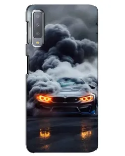 Чехол для Samsung Galaxy A7 2018 (A750) с картинкой «BMW в дыму» Чехол для Samsung Galaxy A7 2018 (A750) с картинкой «BMW в дыму»