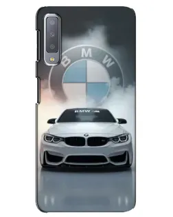 Чехол для Samsung Galaxy A7 2018 (A750) с картинкой «BMW в белом дыму» Чехол для Samsung Galaxy A7 2018 (A750) с картинкой «BMW в белом дыму»