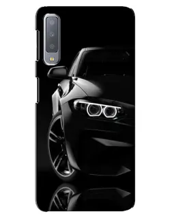 Чехол для Samsung Galaxy A7 2018 (A750) с картинкой «Черная BMW — профиль» Чехол для Samsung Galaxy A7 2018 (A750) с картинкой «Черная BMW — профиль»