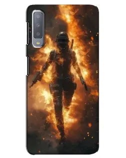 Чохол для Samsung Galaxy A7 2018 (A750) з картинкою «BMW — швидкість у дощі» Чохол для Samsung Galaxy A7 2018 (A750) з картинкою «BMW — швидкість у дощі»