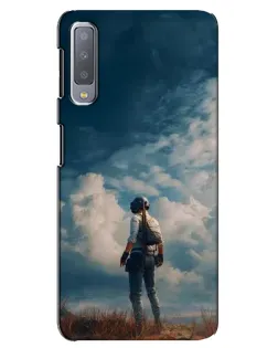 Чохол для Samsung Galaxy A7 2018 (A750) з картинкою «Герой PUBG на скелі» Чохол для Samsung Galaxy A7 2018 (A750) з картинкою «Герой PUBG на скелі»