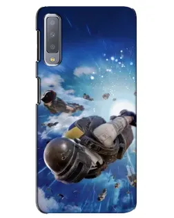 Чохол для Samsung Galaxy A7 2018 (A750) з картинкою «Десант PUBG — стрибок» Чохол для Samsung Galaxy A7 2018 (A750) з картинкою «Десант PUBG — стрибок»