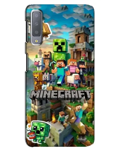 Чехол для Samsung Galaxy A7 2018 (A750) с картинкой «Замок Minecraft» Чехол для Samsung Galaxy A7 2018 (A750) с картинкой «Замок Minecraft»