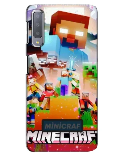 Чехол для Samsung Galaxy A7 2018 (A750) с картинкой «Minecraft герои игры» Чехол для Samsung Galaxy A7 2018 (A750) с картинкой «Minecraft герои игры»