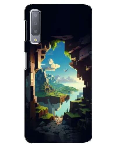 Чехол для Samsung Galaxy A7 2018 (A750) с картинкой «Вид из пещеры» Чехол для Samsung Galaxy A7 2018 (A750) с картинкой «Вид из пещеры»
