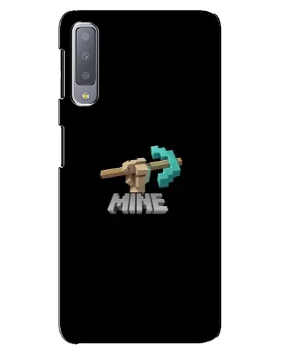 Чехол для Samsung Galaxy A7 2018 (A750) с картинкой «Алмазная кирка» Чехол для Samsung Galaxy A7 2018 (A750) с картинкой «Алмазная кирка»