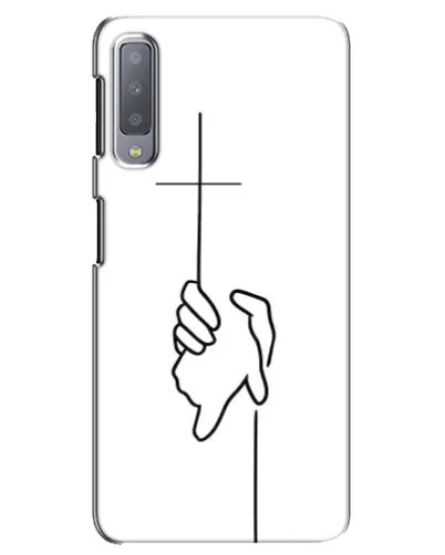 Чехол для Samsung Galaxy A7 2018 (A750) с картинкой «Рука держит» Чехол для Samsung Galaxy A7 2018 (A750) с картинкой «Рука держит»