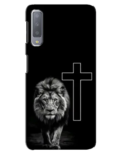 Чехол для Samsung Galaxy A7 2018 (A750) с картинкой «Лев и Крест» Чехол для Samsung Galaxy A7 2018 (A750) с картинкой «Лев и Крест»