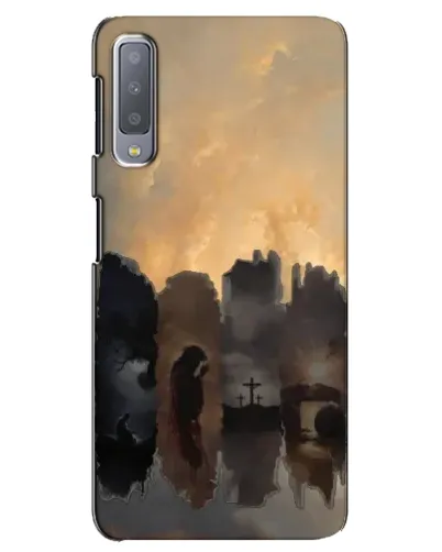 Чехол для Samsung Galaxy A7 2018 (A750) с картинкой «Дорога к вере» Чехол для Samsung Galaxy A7 2018 (A750) с картинкой «Дорога к вере»