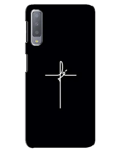 Чехол для Samsung Galaxy A7 2018 (A750) с картинкой «Тонкий крест» Чехол для Samsung Galaxy A7 2018 (A750) с картинкой «Тонкий крест»
