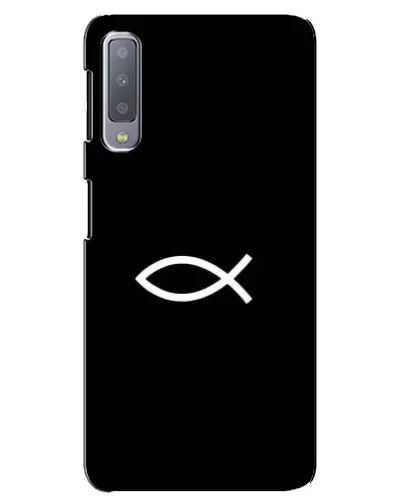 Чехол для Samsung Galaxy A7 2018 (A750) с картинкой «Символ рыбы Jesus» Чехол для Samsung Galaxy A7 2018 (A750) с картинкой «Символ рыбы Jesus»