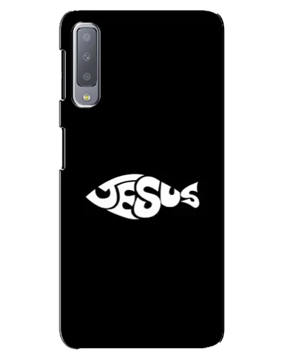 Чехол для Samsung Galaxy A7 2018 (A750) с картинкой «Рыба Jesus» Чехол для Samsung Galaxy A7 2018 (A750) с картинкой «Рыба Jesus»