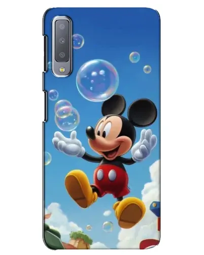 Чехол для Samsung Galaxy A7 2018 (A750) с картинкой «Mickey и мыльные пузыри» Чехол для Samsung Galaxy A7 2018 (A750) с картинкой «Mickey и мыльные пузыри»
