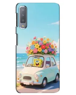 Чехол для Samsung Galaxy A7 2018 (A750) с картинкой «Автомобильное путешествие»