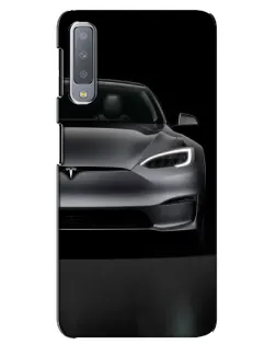 Чохол для Samsung Galaxy A7 2018 (A750) з картинкою «Tesla Model S Look» Чохол для Samsung Galaxy A7 2018 (A750) з картинкою «Tesla Model S Look»