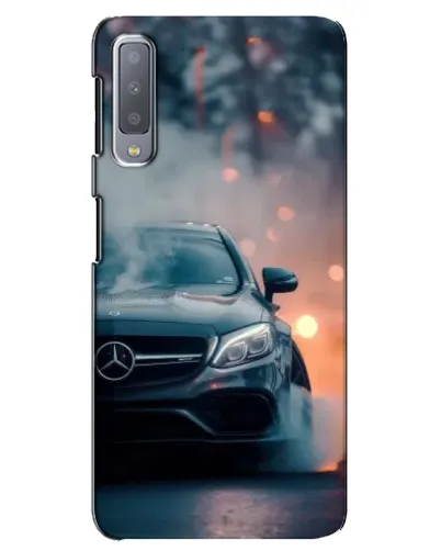 Чехол для Samsung Galaxy A7 2018 (A750) с картинкой «Mercedes — ночной город» Чехол для Samsung Galaxy A7 2018 (A750) с картинкой «Mercedes — ночной город»