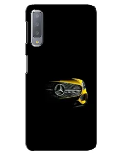 Чехол для Samsung Galaxy A7 2018 (A750) с картинкой «Mercedes — ретро стиль»