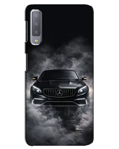 Чехол для Samsung Galaxy A7 2018 (A750) с картинкой «Mercedes в дыму» Чехол для Samsung Galaxy A7 2018 (A750) с картинкой «Mercedes в дыму»