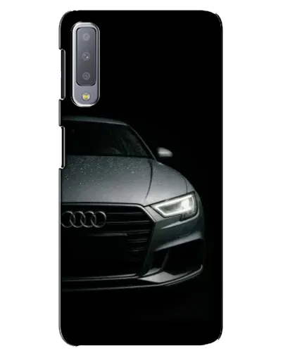 Чехол для Samsung Galaxy A7 2018 (A750) с картинкой «Audi — детализация кузова» Чехол для Samsung Galaxy A7 2018 (A750) с картинкой «Audi — детализация кузова»