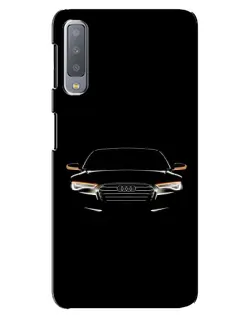 Чехол для Samsung Galaxy A7 2018 (A750) с картинкой «Audi — ночной контур» Чехол для Samsung Galaxy A7 2018 (A750) с картинкой «Audi — ночной контур»