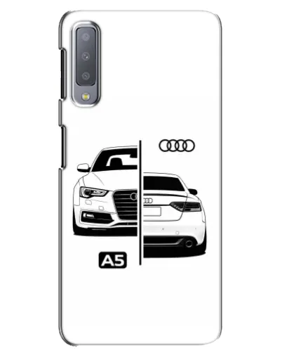 Чехол для Samsung Galaxy A7 2018 (A750) с картинкой «Audi — контрастный дизайн» Чехол для Samsung Galaxy A7 2018 (A750) с картинкой «Audi — контрастный дизайн»