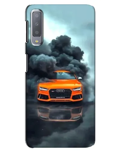 Чехол для Samsung Galaxy A7 2018 (A750) с картинкой «Audi в облаках дыма» Чехол для Samsung Galaxy A7 2018 (A750) с картинкой «Audi в облаках дыма»