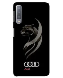 Чехол для Samsung Galaxy A7 2018 (A750) с картинкой «Графика — пантера и Audi» Чехол для Samsung Galaxy A7 2018 (A750) с картинкой «Графика — пантера и Audi»