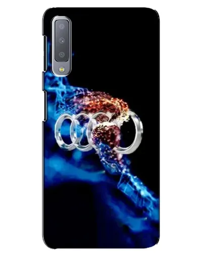 Чехол для Samsung Galaxy A7 2018 (A750) с картинкой «Энергия лого Audi» Чехол для Samsung Galaxy A7 2018 (A750) с картинкой «Энергия лого Audi»
