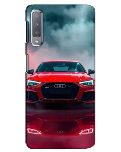 Чехол для Samsung Galaxy A7 2018 (A750) с картинкой «Audi RS — красный стиль» Чехол для Samsung Galaxy A7 2018 (A750) с картинкой «Audi RS — красный стиль»