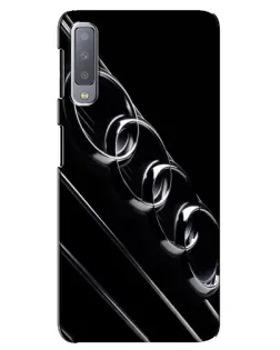 Чехол для Samsung Galaxy A7 2018 (A750) с картинкой «Audi — абстрактные кольца» Чехол для Samsung Galaxy A7 2018 (A750) с картинкой «Audi — абстрактные кольца»