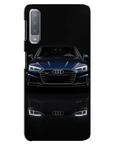 Чехол для Samsung Galaxy A7 2018 (A750) с картинкой «Audi — ночное отражение» Чехол для Samsung Galaxy A7 2018 (A750) с картинкой «Audi — ночное отражение»