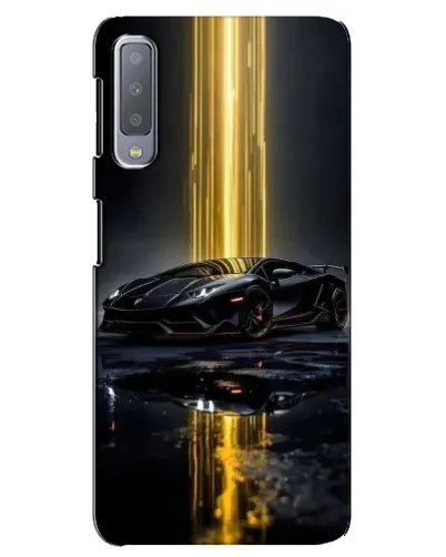Чехол для Samsung Galaxy A7 2018 (A750) с картинкой «Ночной Lamborghini драйв» Чехол для Samsung Galaxy A7 2018 (A750) с картинкой «Ночной Lamborghini драйв»